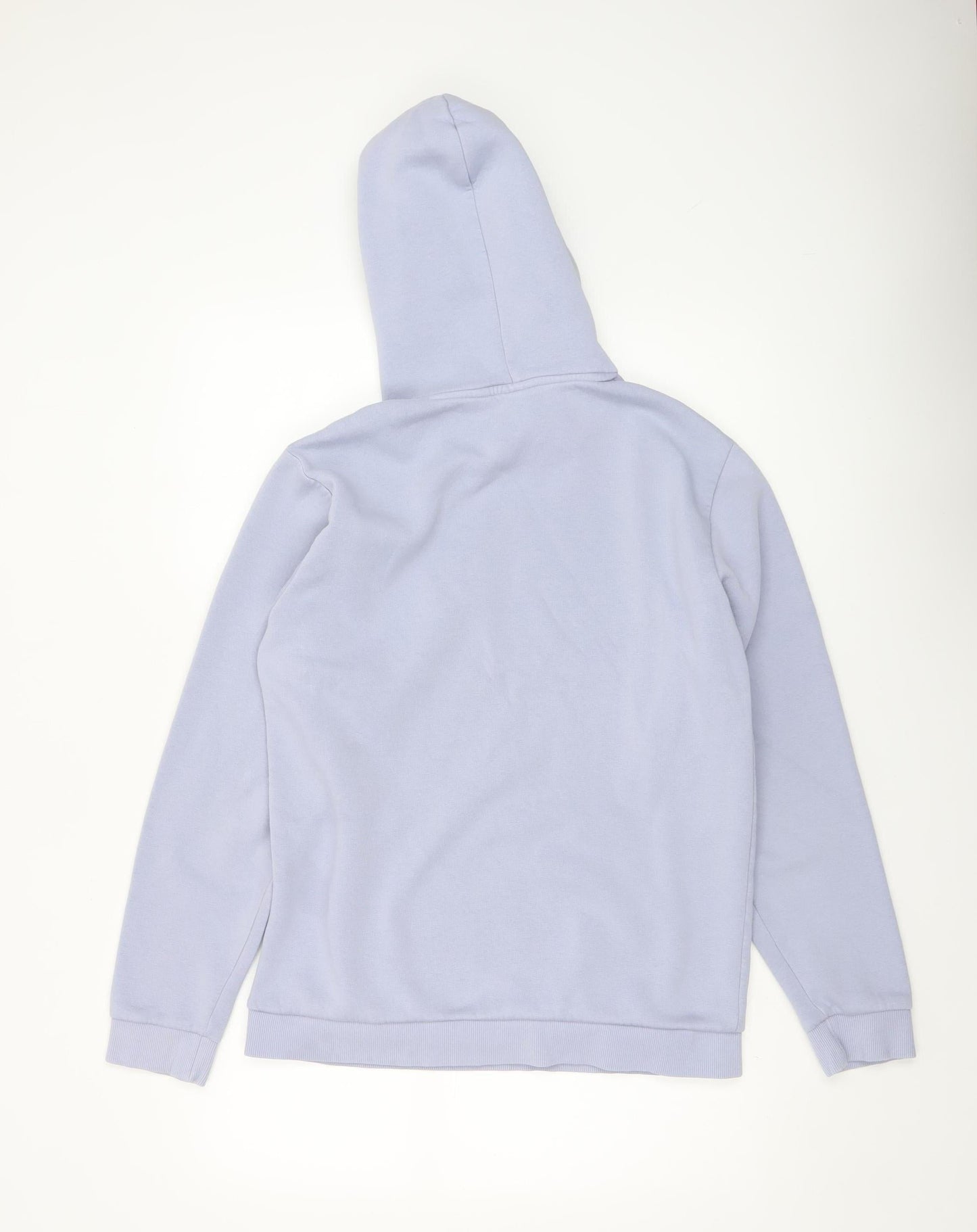 ONLY & SONS Men's Blue Pullover Hoodie Size S Fleece Cotton Blend