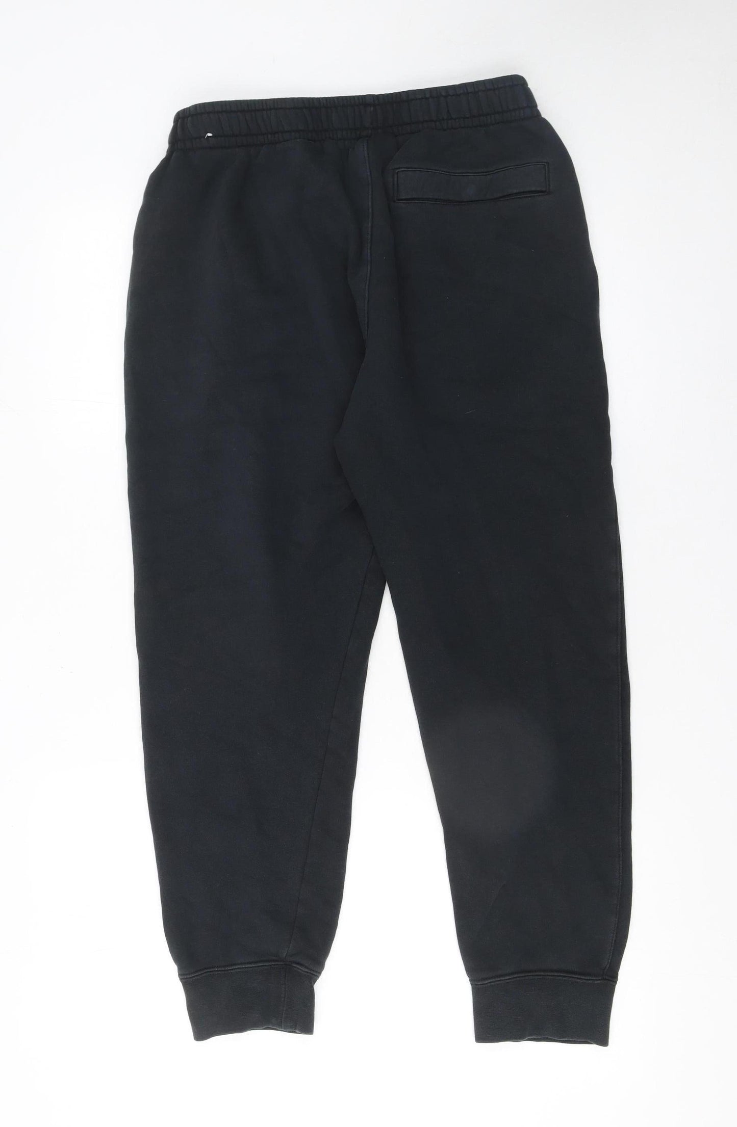 Nike Men's Black Jogger Sweatpants M Regular Fit Fleece Trousers