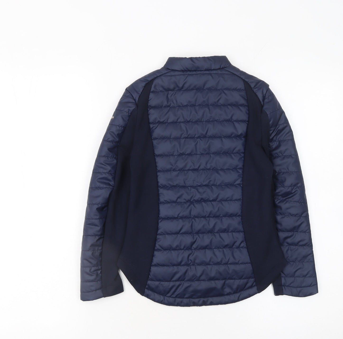 Fouganza Boys Blue 7-8 Years Softshell Riding Jacket - Lightweight Zip Activewear