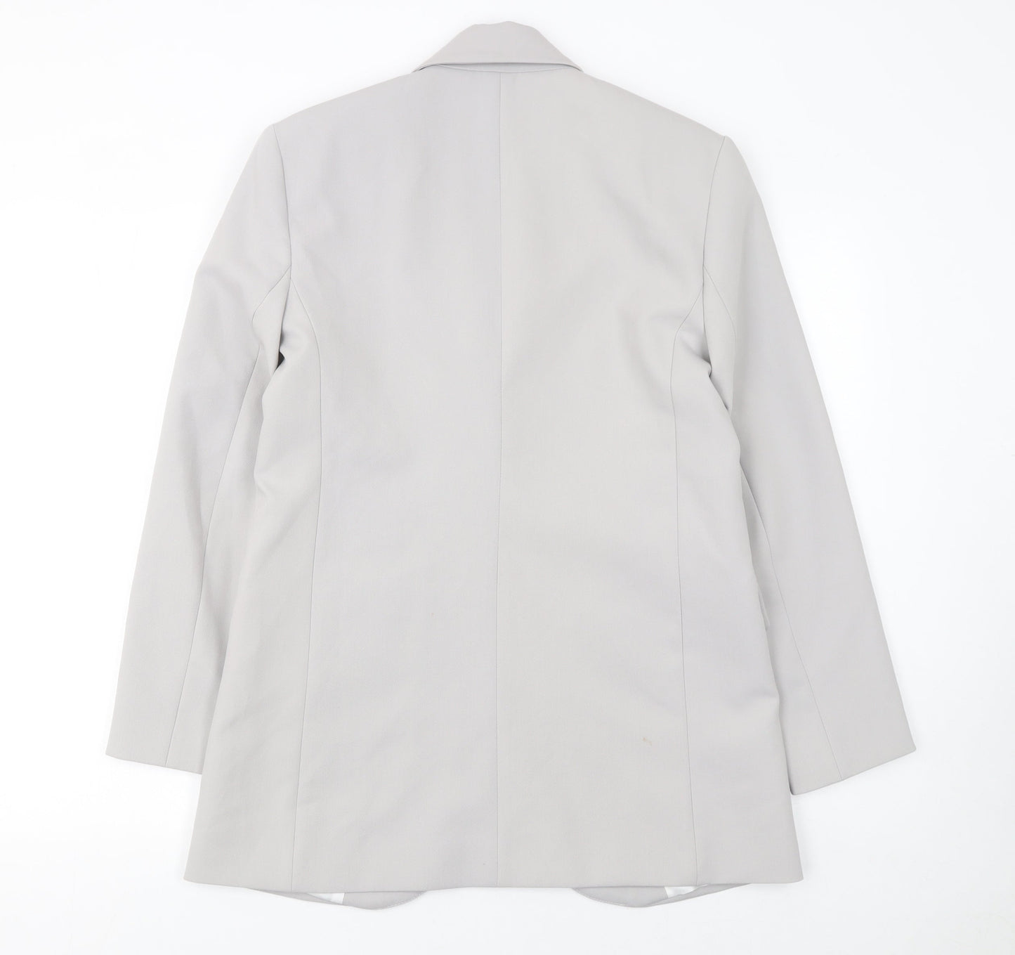 Zara Women’s Grey XS Single-Breasted Blazer Jacket