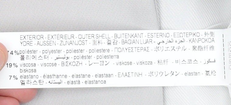 Zara Women’s Grey XS Single-Breasted Blazer Jacket