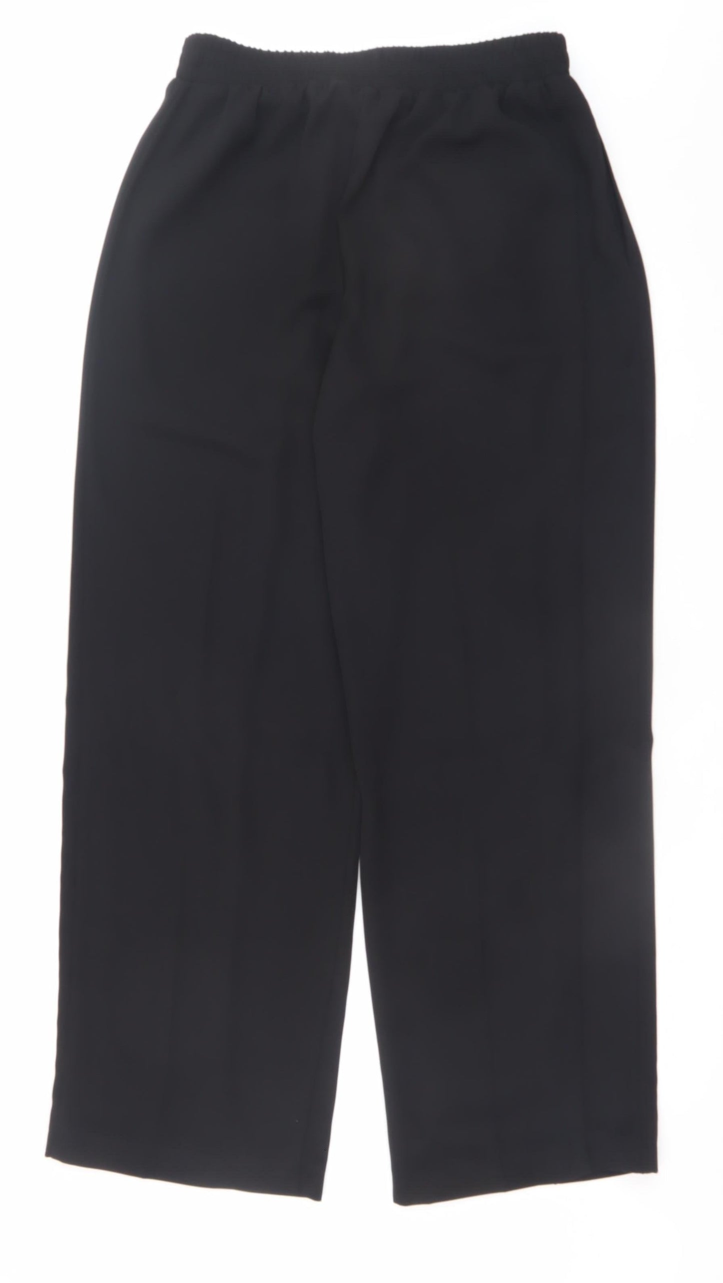 Primark Women’s Black Relaxed Fit Drawstring Trousers Size S