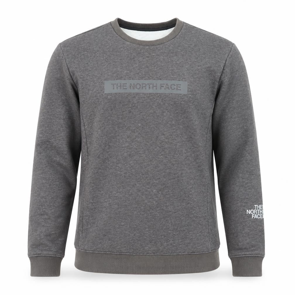 The North Face Men's Grey Crew Neck Sweatshirt M Regular Fit