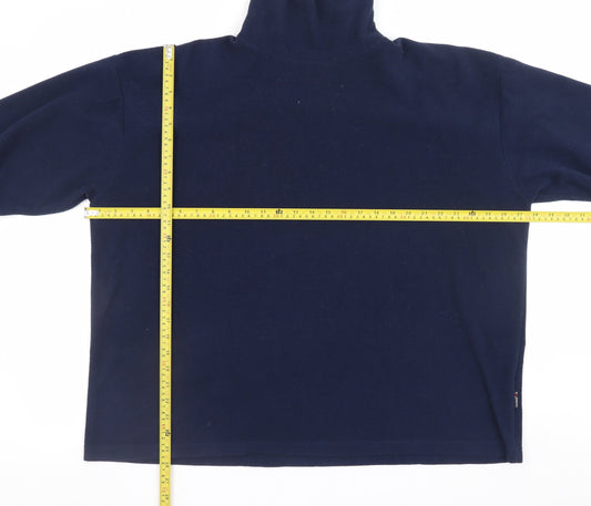 Trespass Men's Blue Fleece Pullover Sweatshirt XL High Neck