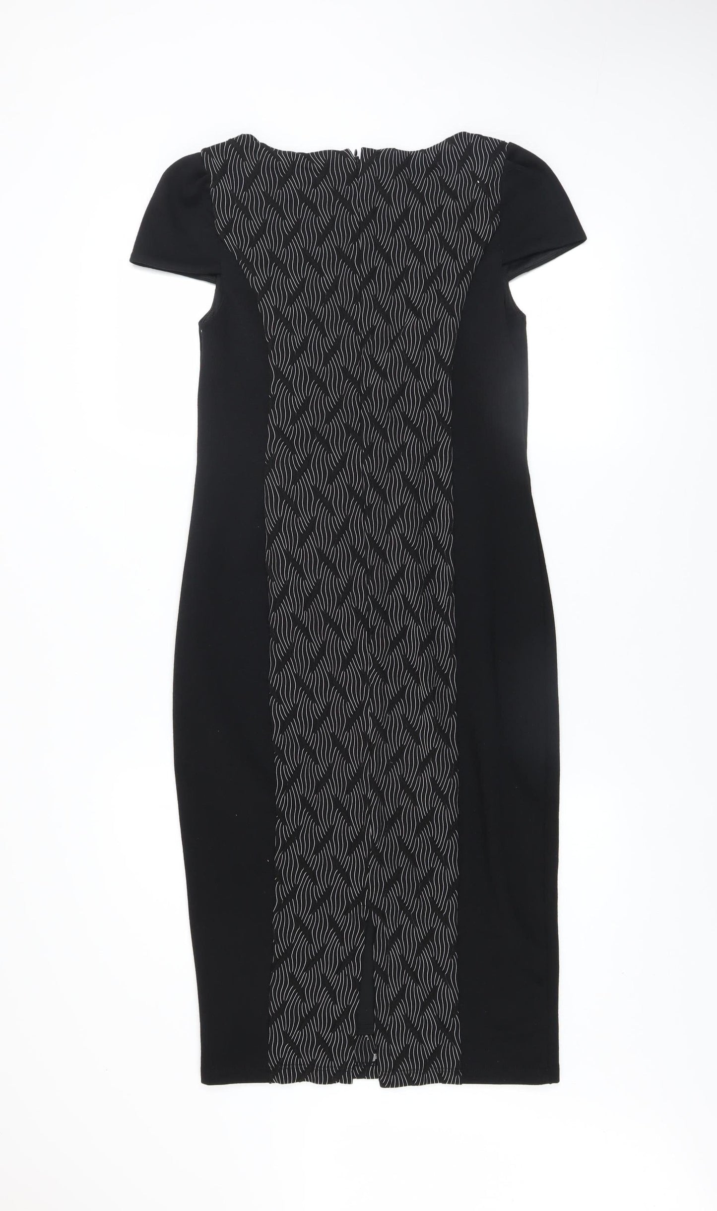 Marks and Spencer Women’s Black Size 10 Sheath Knee Length Work Dress