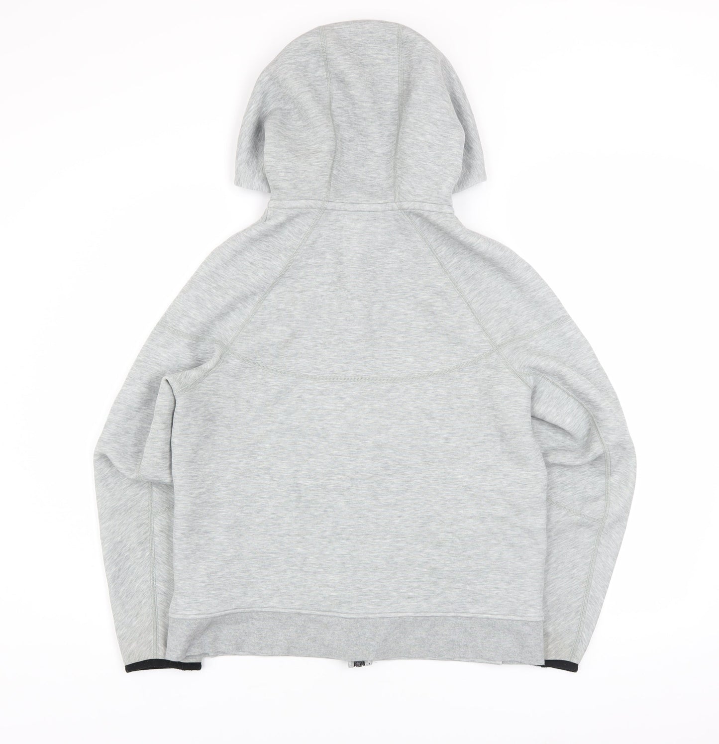 Nike Boys Grey Full Zip Hoodie XL 158-170cm Sportswear Sweatshirt