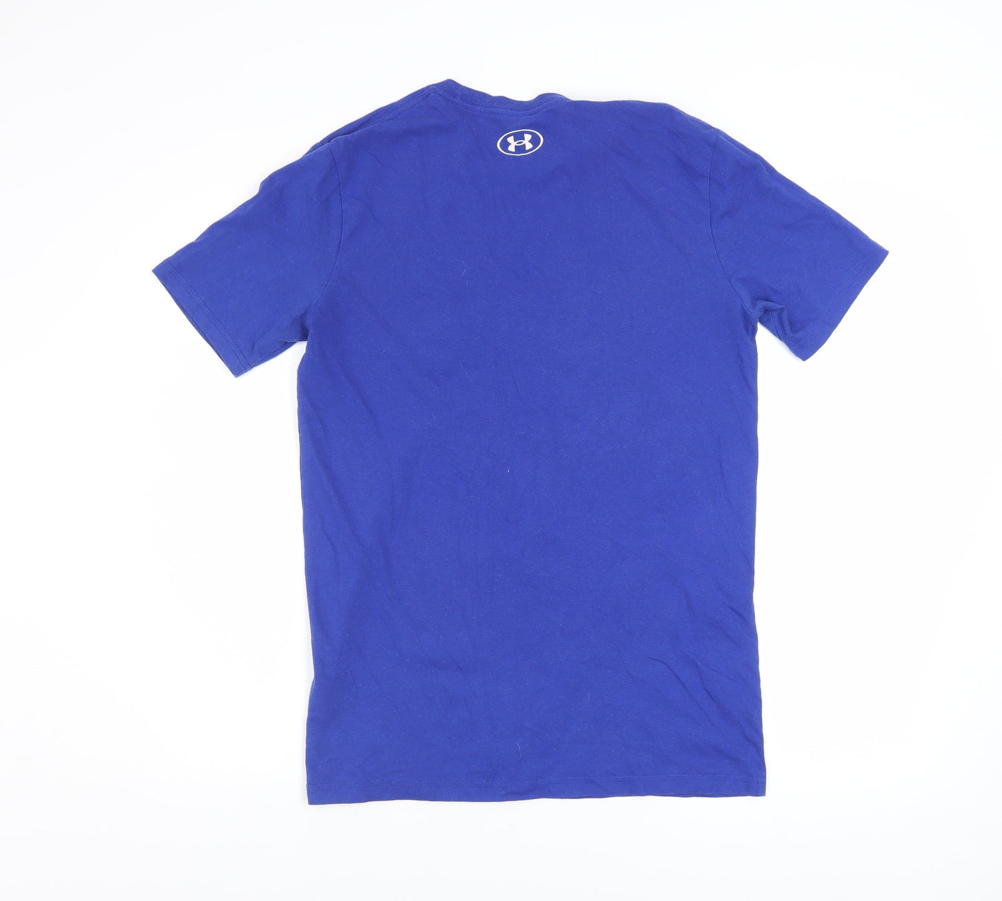 Under Armour Men's Blue Short Sleeve Crew Neck Sports T-Shirt Size S