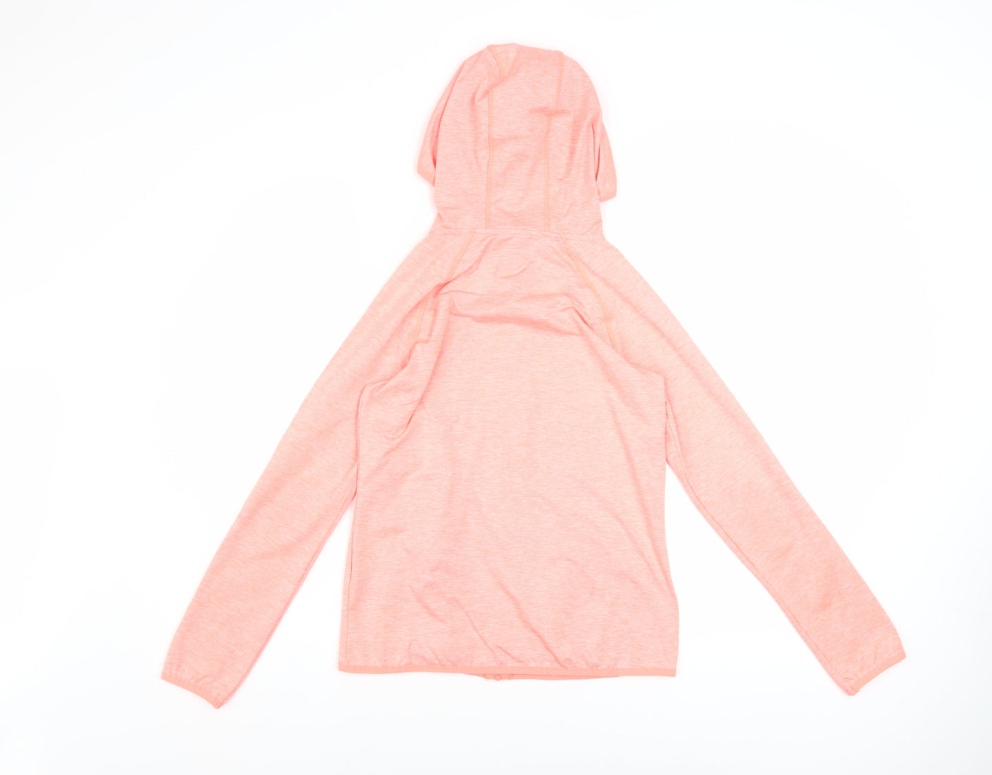 Dunnes Stores Womens Pink Hooded Full Zip Activewear Jacket Size 8