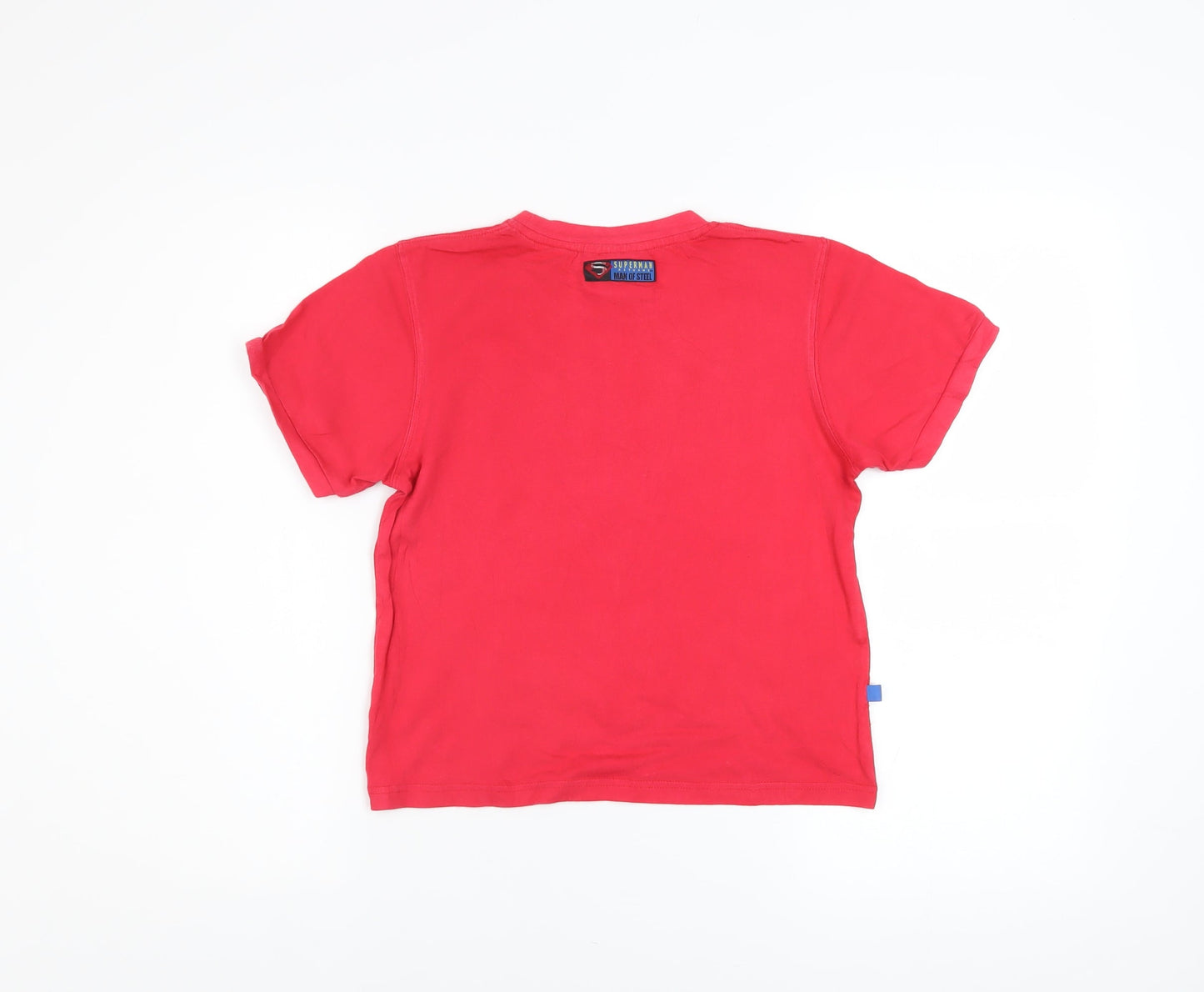 Superman Red Women’s Medium T-Shirt Short Sleeve Crew Neck Cotton