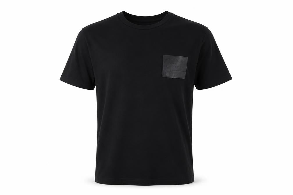 Jameson Carter Men's Black Cotton Crew Neck Short Sleeve T-Shirt Size S