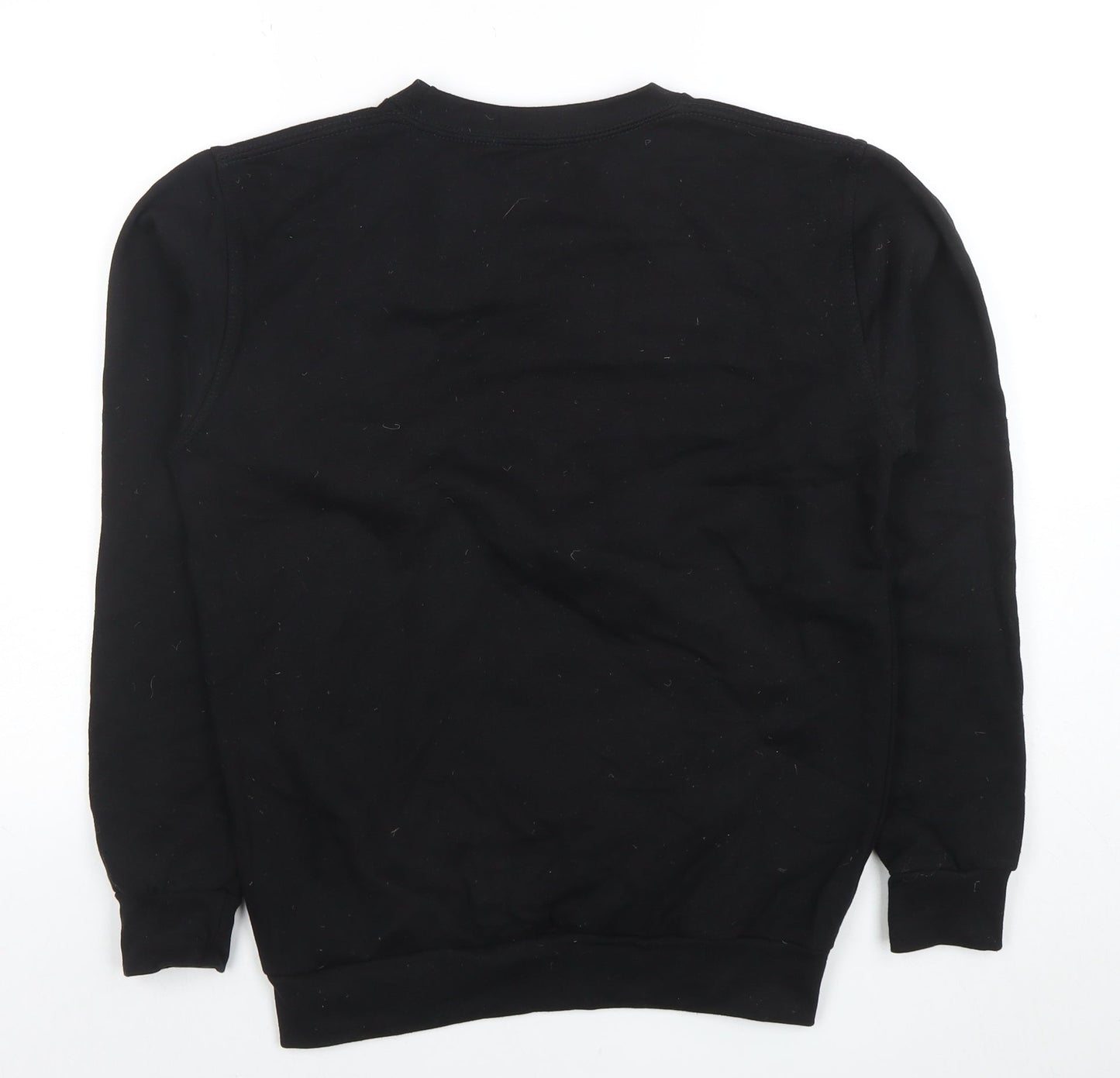 Stars & Stripes Boys Black Christmas Things Sweatshirt Size S