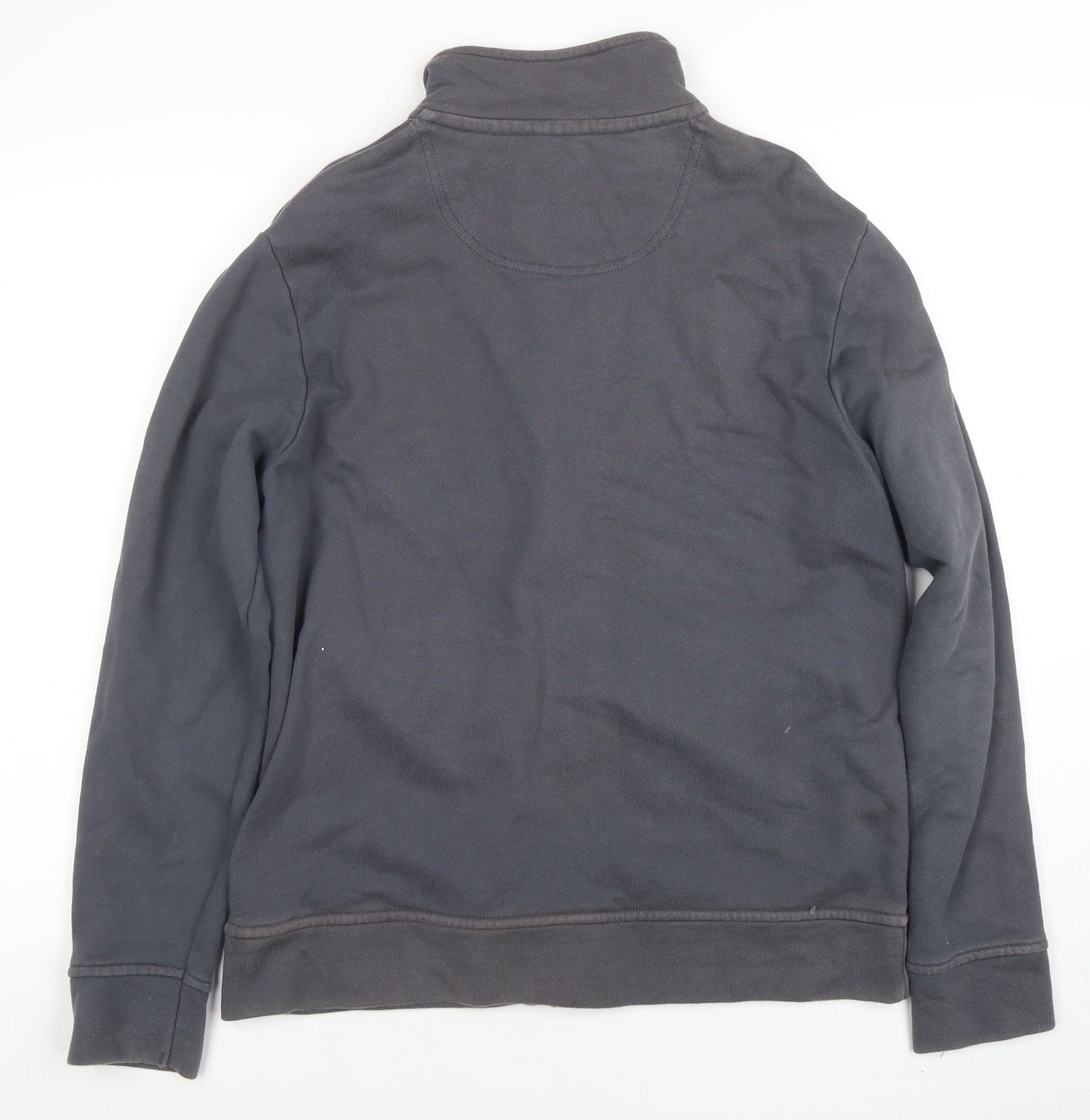 St George By Duffer Men’s Grey Full Zip Sweatshirt Medium