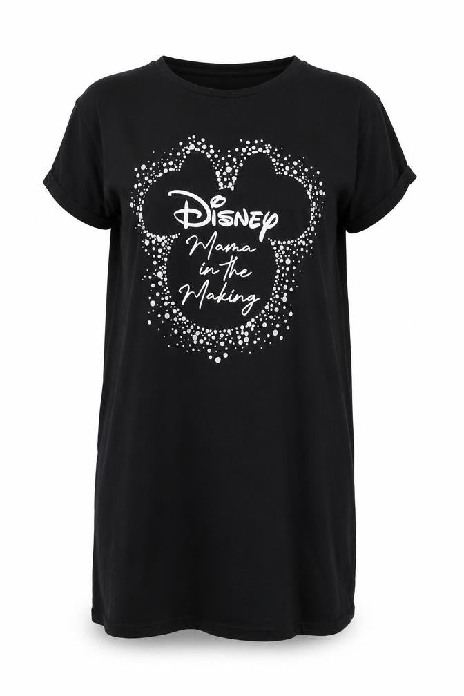 Disney at Primark Women's Black Maternity Nightshirt Size L