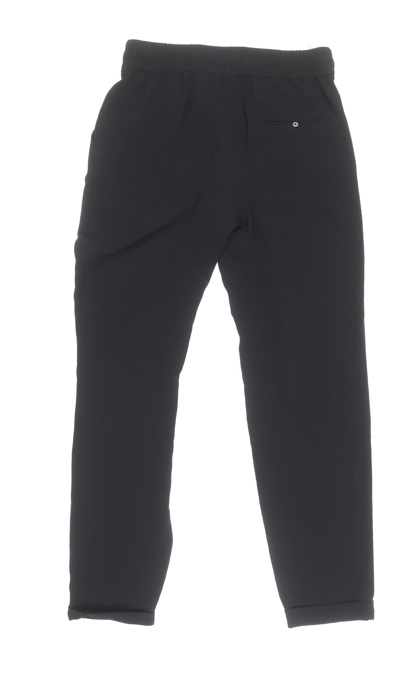 Zara Basic Women’s Black Jogger Trousers Size S Polyester