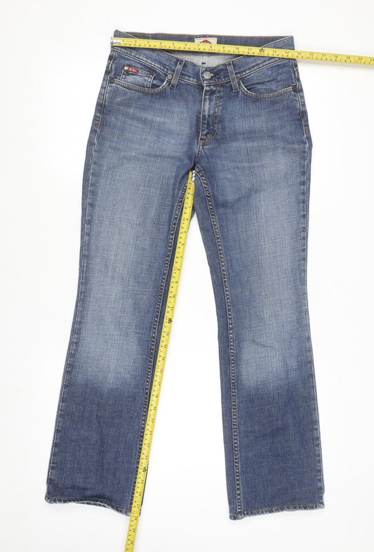 Lee Cooper Women's Blue High Rise Bootcut Jeans Size 10 Regular