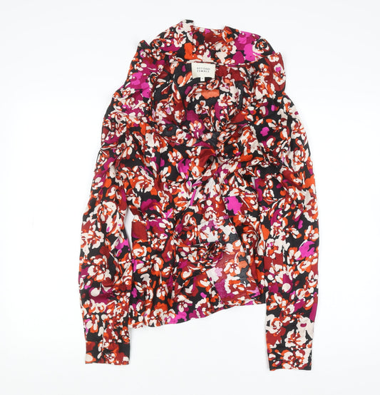 Second Female Women's Multicoloured Floral Wrap Blouse M
