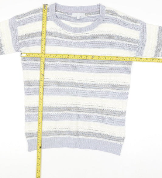 Red Herring Women’s Multicoloured Striped Knit Jumper M