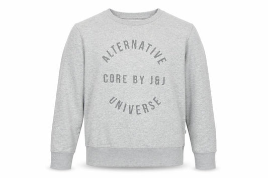 Jack & Jones Men's Grey Crew Neck Graphic Sweatshirt Size M