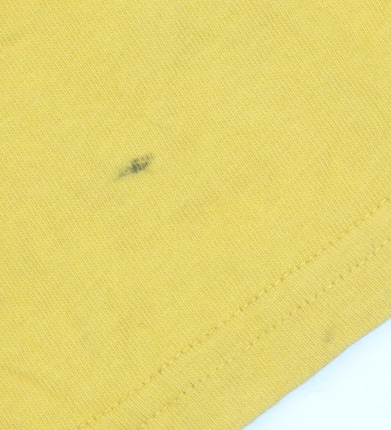 Superdry Men's Yellow Athletic State Graphic T-Shirt Size M