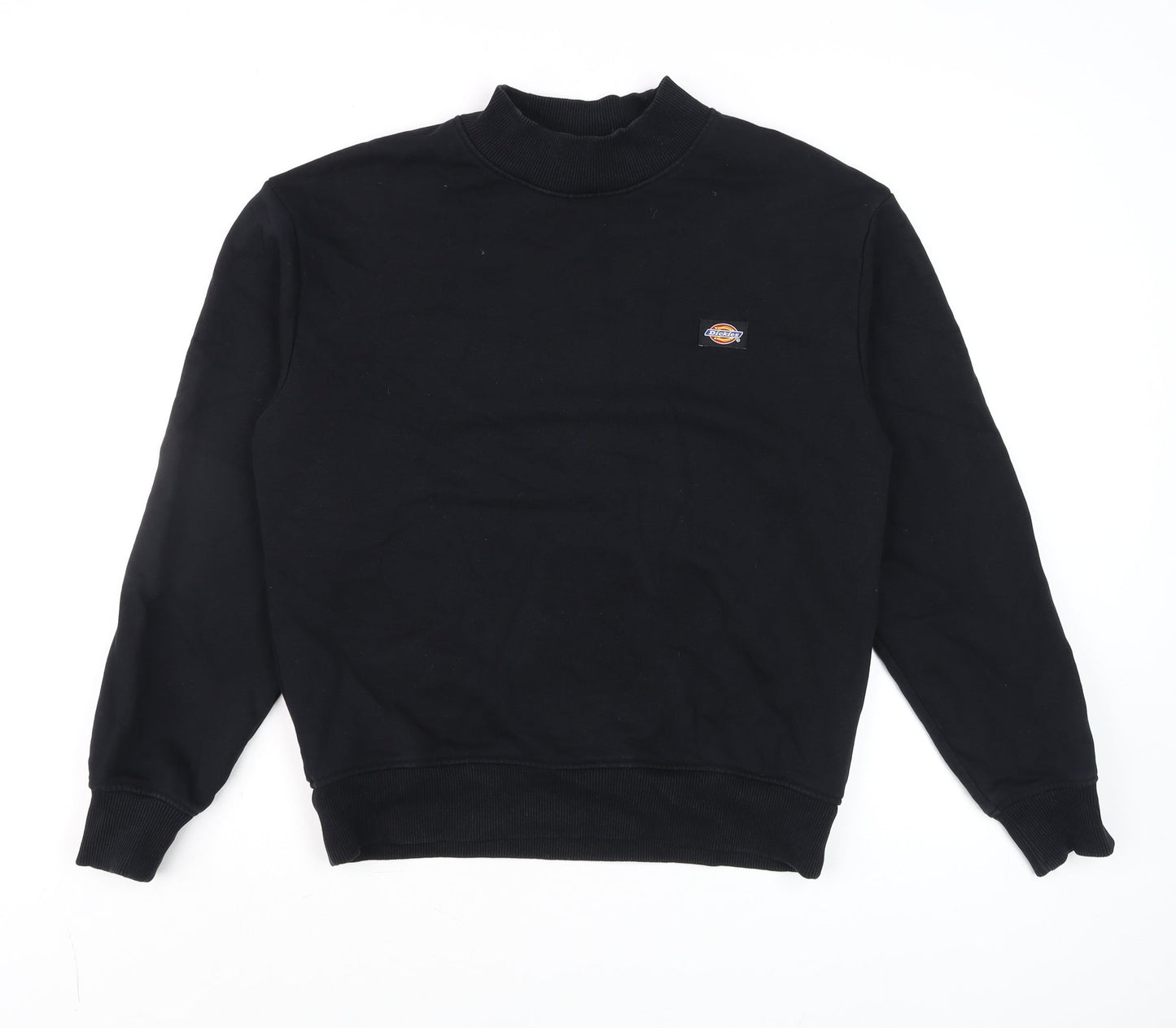 Dickies Men’s Black Small Crew Neck Pullover Sweatshirt