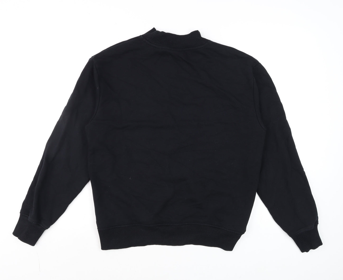 Dickies Men’s Black Small Crew Neck Pullover Sweatshirt