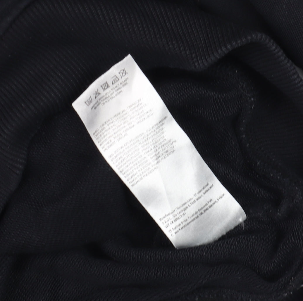 Dickies Men’s Black Small Crew Neck Pullover Sweatshirt