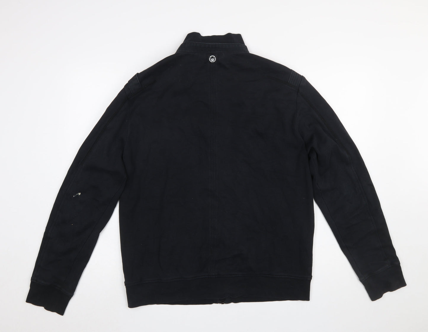 Duck and Cover Men's Black XL Full Zip Sweatshirt Jacket