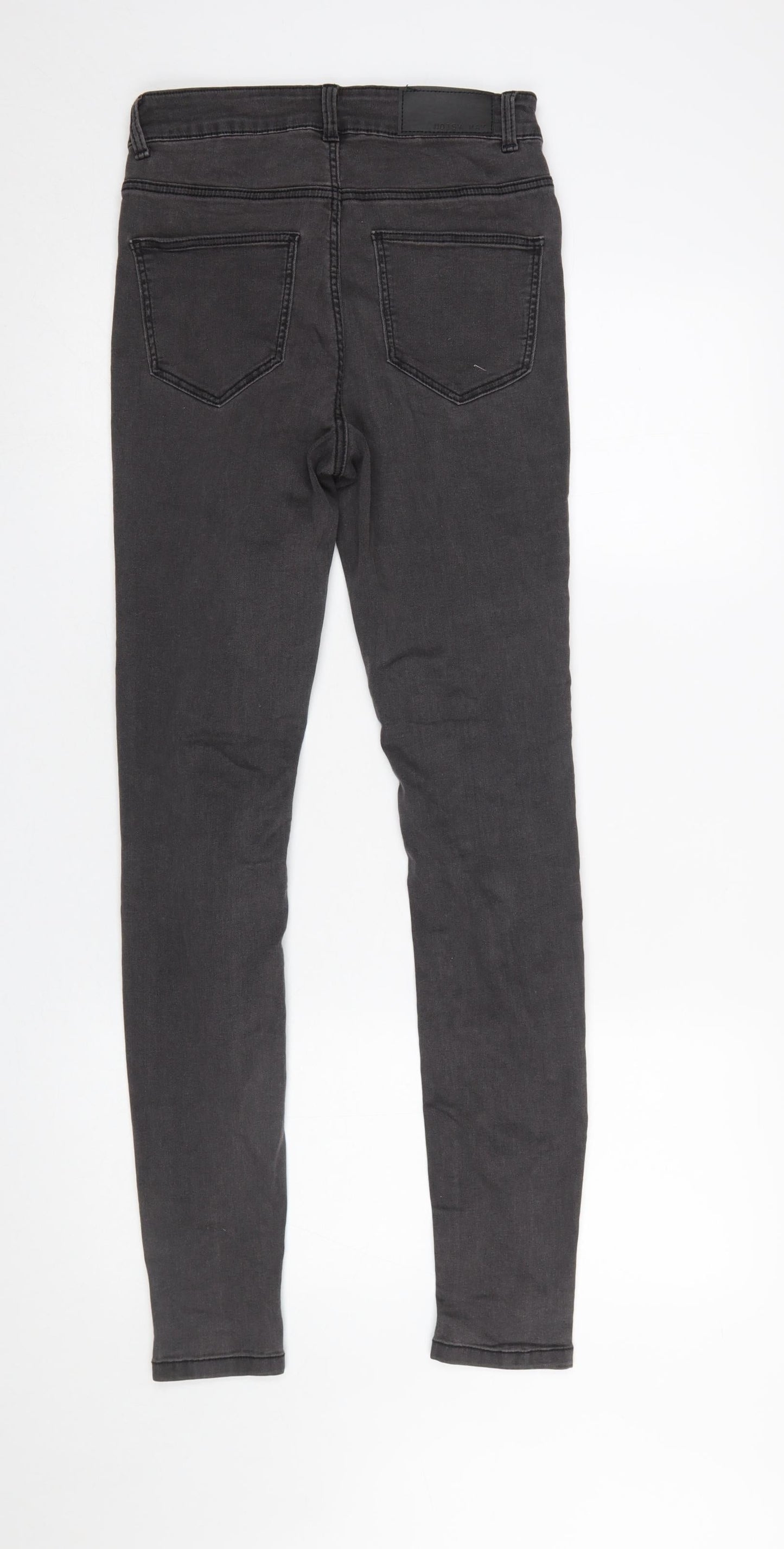 Noisy May Women’s Black Skinny Jeans Size 28 High Waist Denim