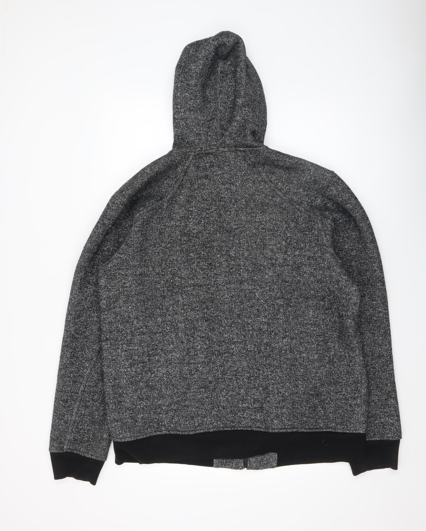 Surplus Men's Grey Hooded Full Zip Jacket XL Lined Casual Style