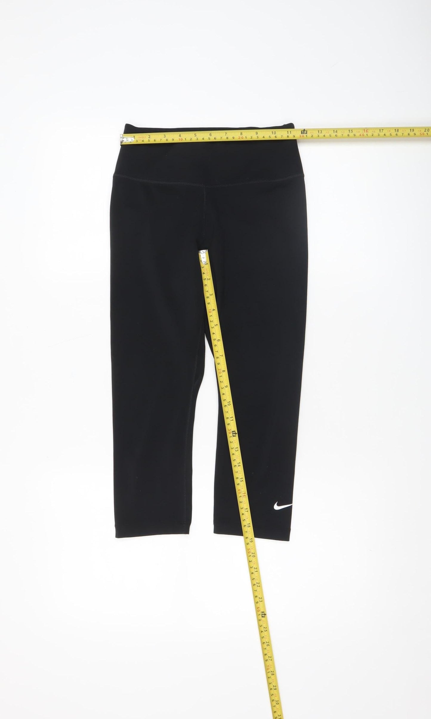 Nike Women's Black Dri-FIT Capri Leggings XS Activewear