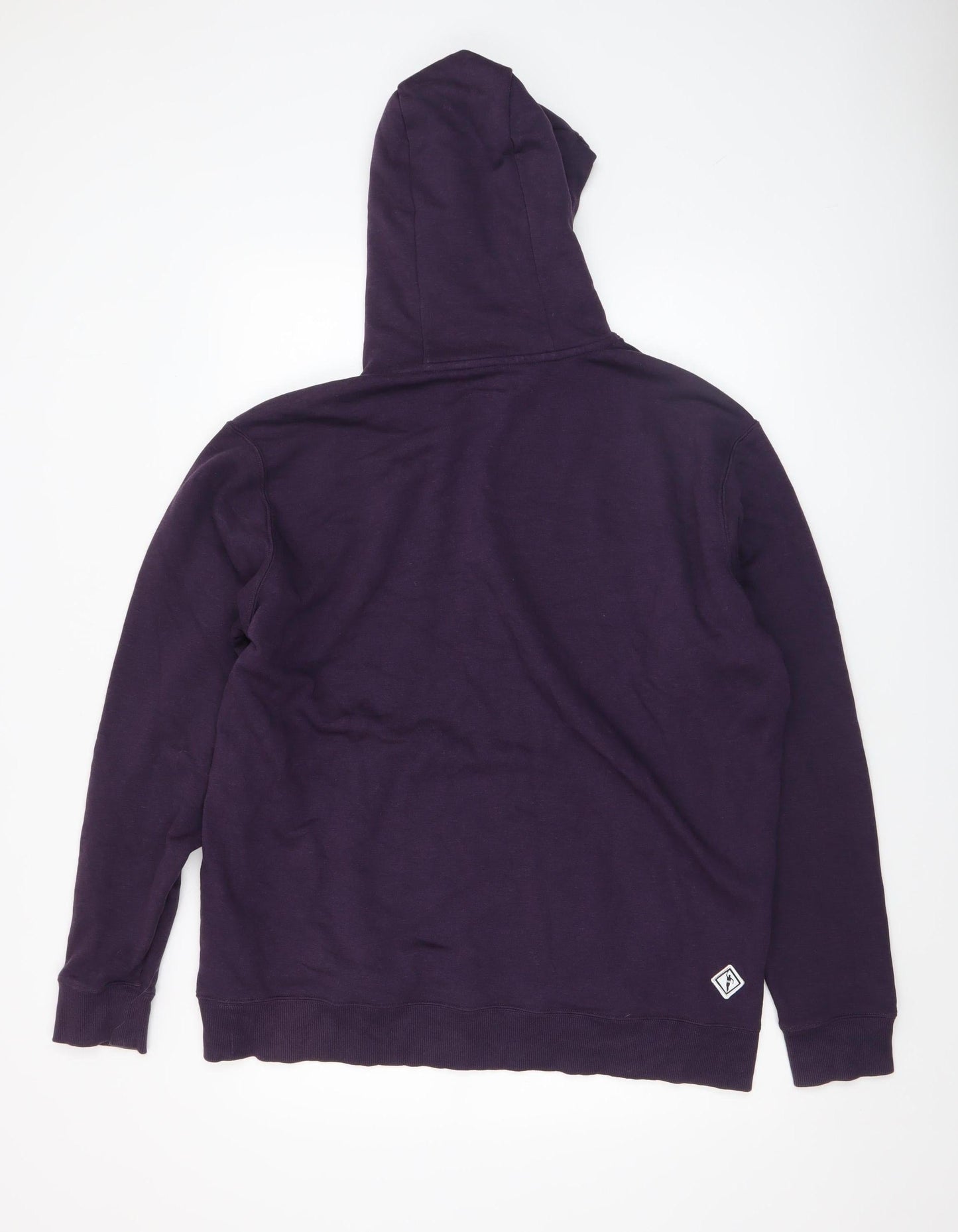 Ronhill Womens Purple Hoodie Size 16 Pullover Fleece Lined