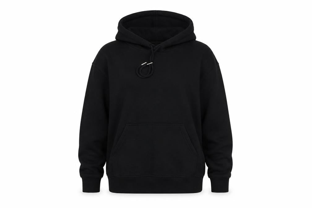 H&M Women Black Pullover Hoodie Size S 60% Cotton 40% Polyester