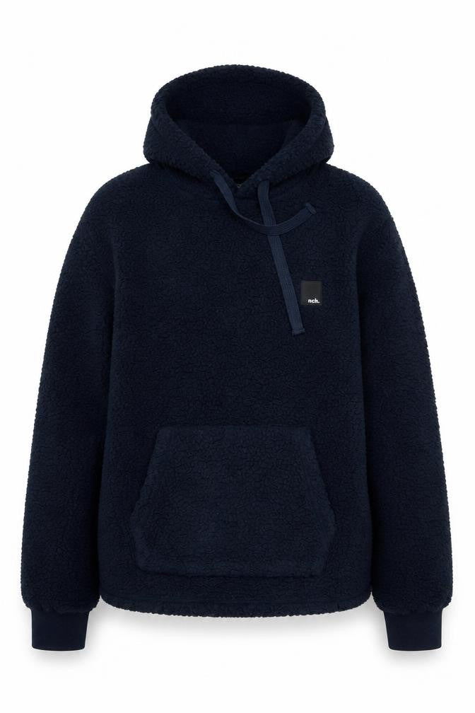 Bench Women's Navy Pullover Hoodie Medium Fleece Polyester