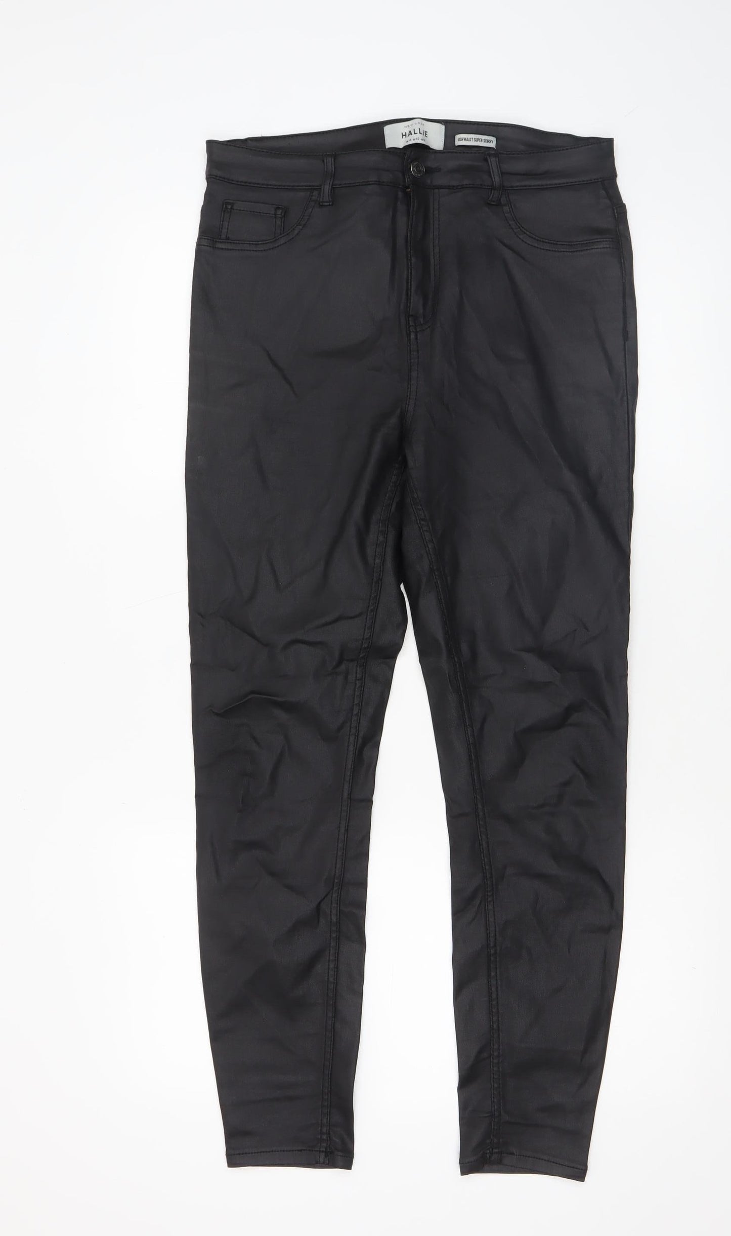 New Look Hallie Women’s Black Size 14 Skinny Jegging Trousers