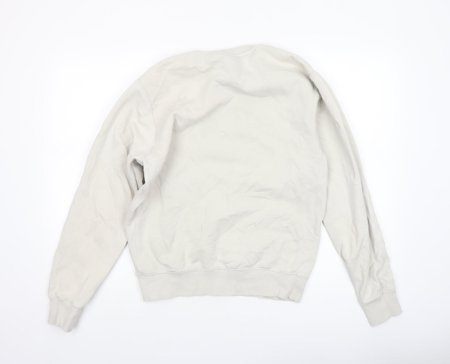 Nike Women’s Beige XS Pullover Sweatshirt Classic Crew Neck