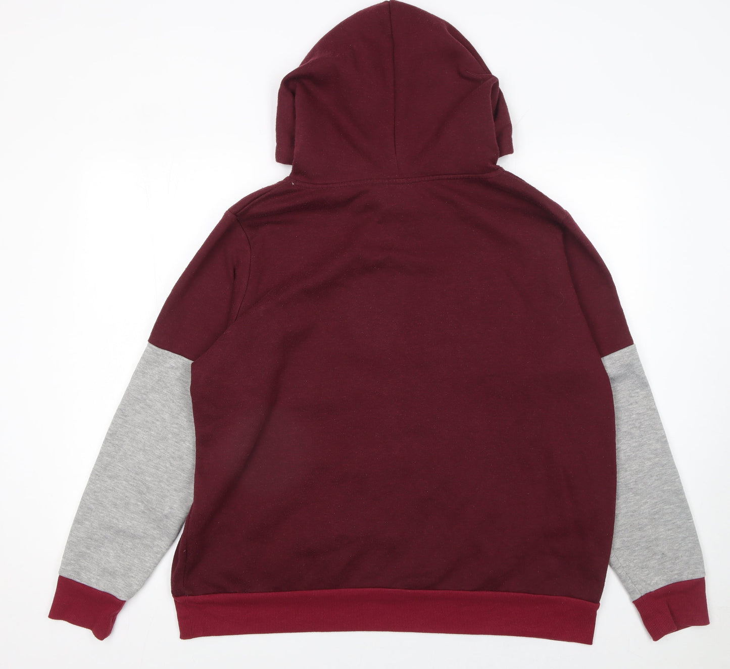 Harry Potter Women’s Burgundy Grey Gryffindor Hoodie XL Pullover