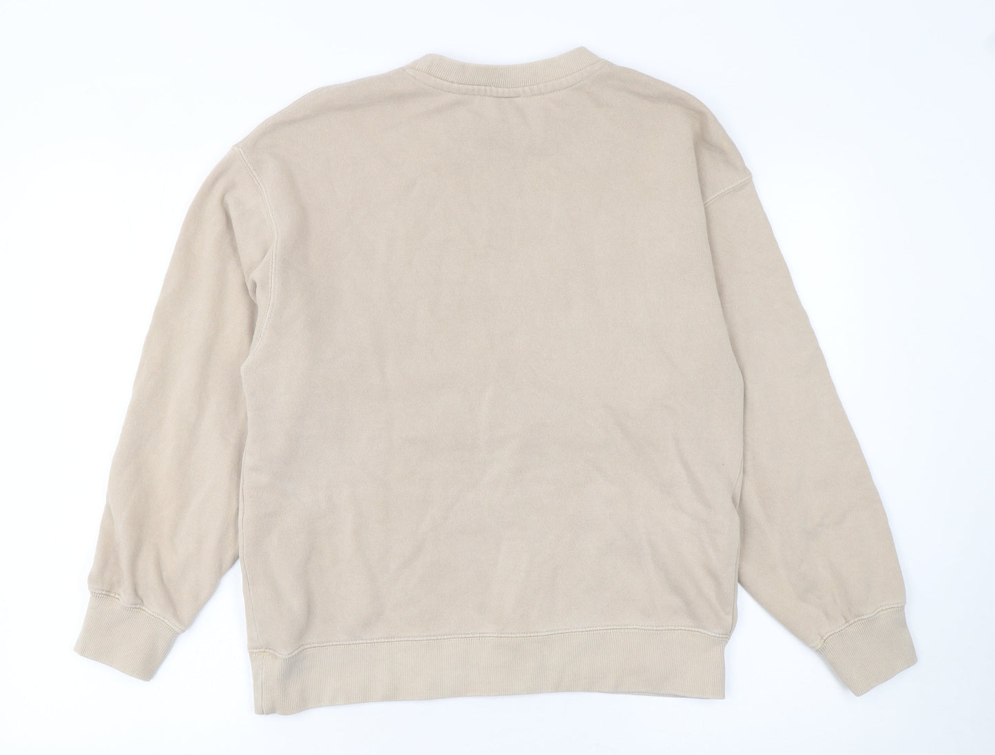 ZARA Girls Beige USA Graphic Pullover Sweatshirt 13-14 Years