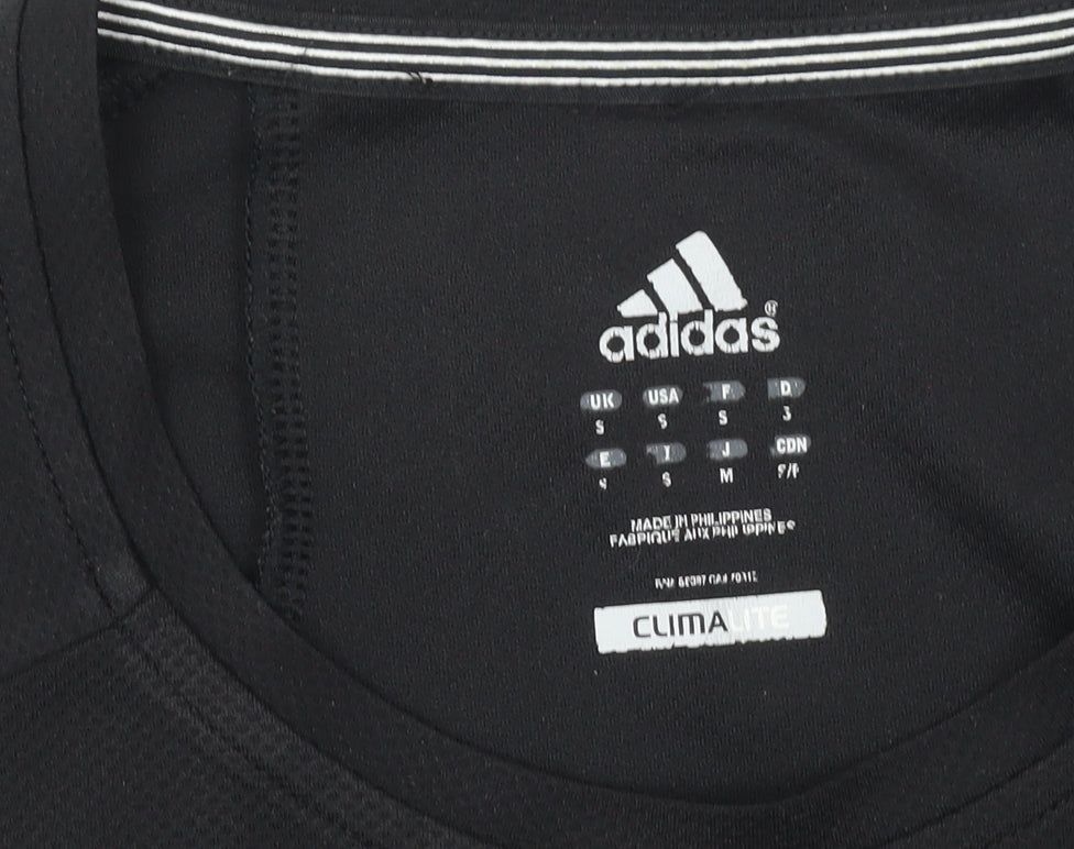Adidas Men’s Black Climalite Short Sleeve Sports T-Shirt Size S