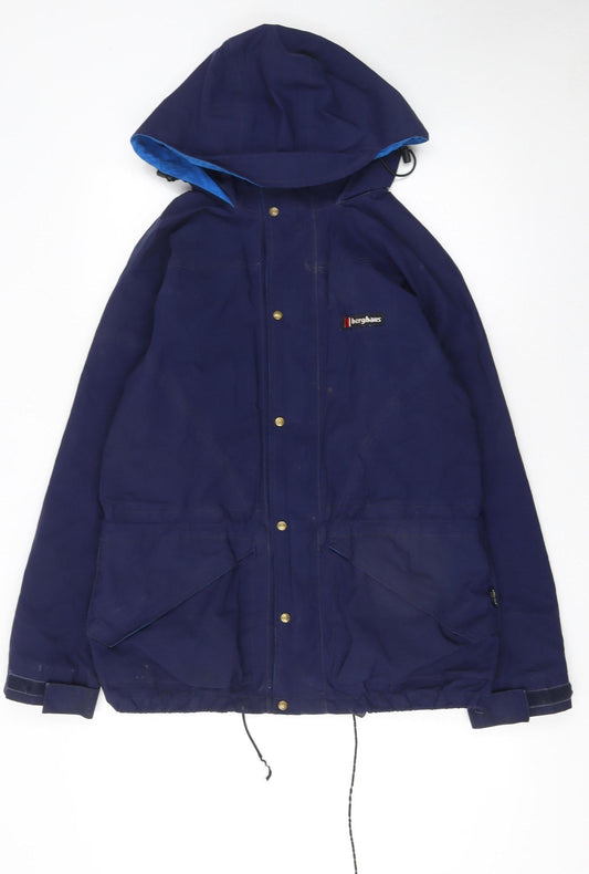 Berghaus Men Blue Glissade Gore-Tex Waterproof Parka Jacket M