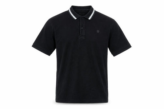 Superdry Men's Black Cotton Polo Shirt Size S Regular Fit