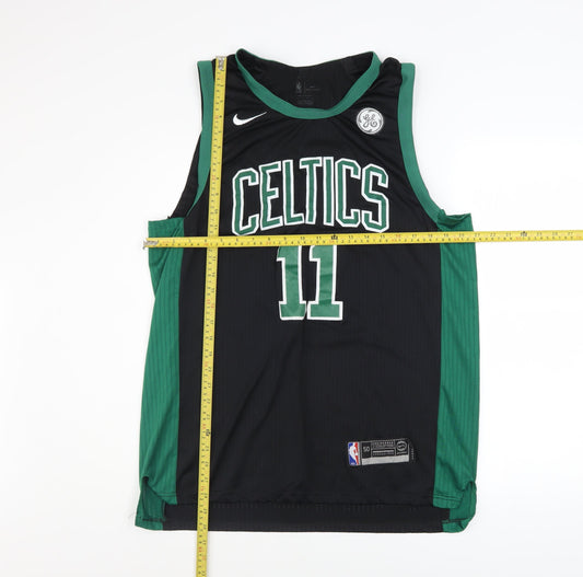 Nike Men’s Black Boston Celtics 11 Irving Basketball Jersey L