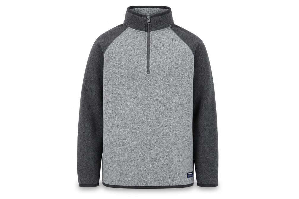 Old Navy Men's Grey 1/4 Zip Fleece Sweatshirt Size S Polyester Warm Top