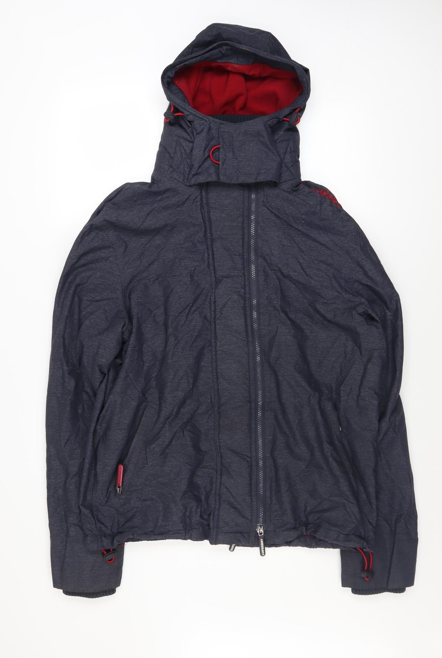 Superdry Men's Blue XL Original Windcheater Hooded Jacket