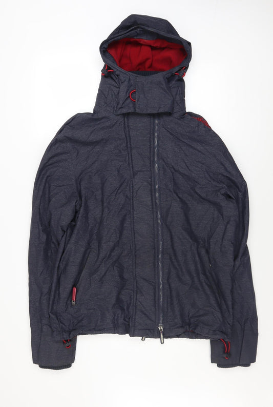 Superdry Men's Blue XL Original Windcheater Hooded Jacket