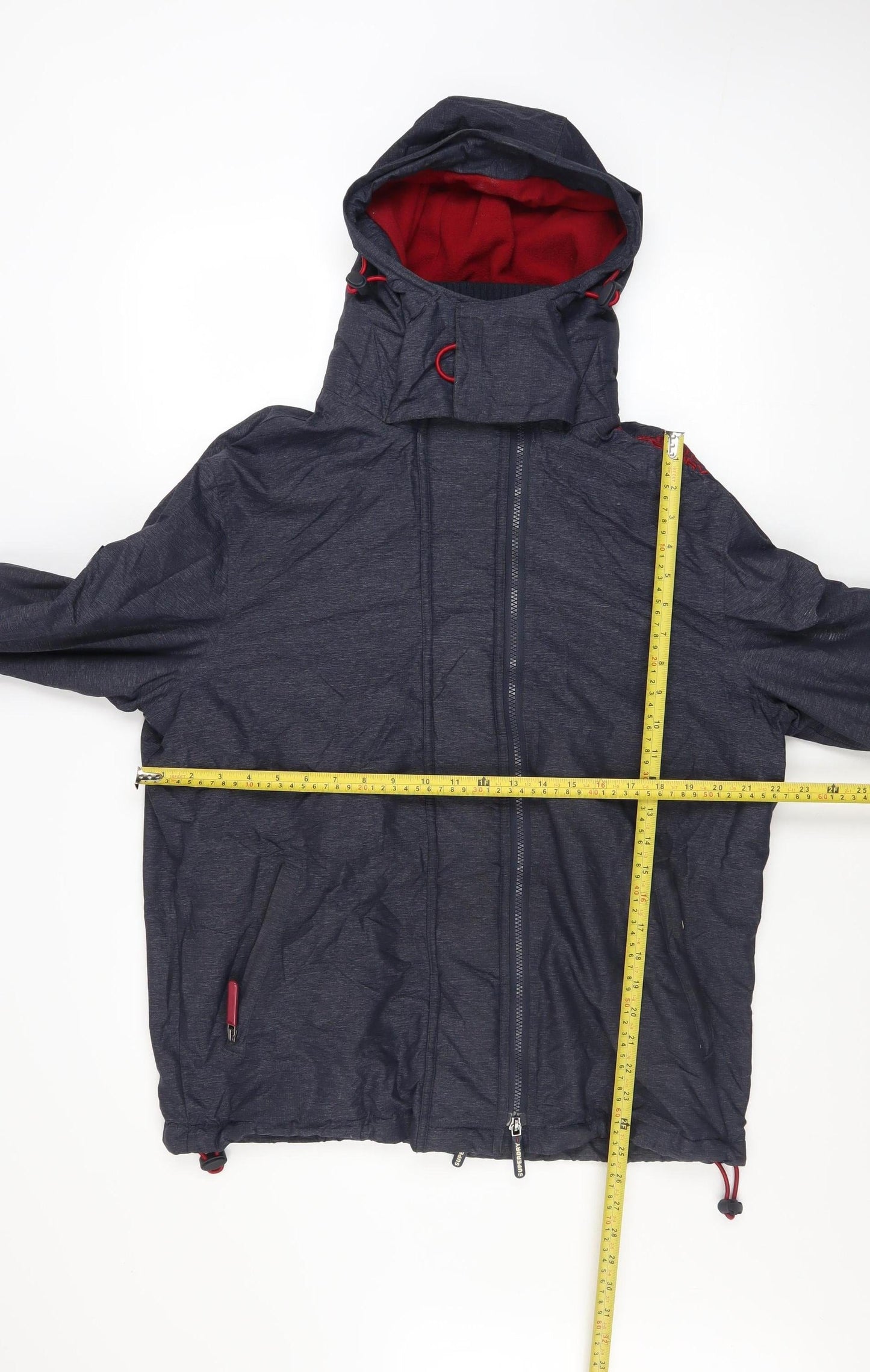 Superdry Men's Blue XL Original Windcheater Hooded Jacket