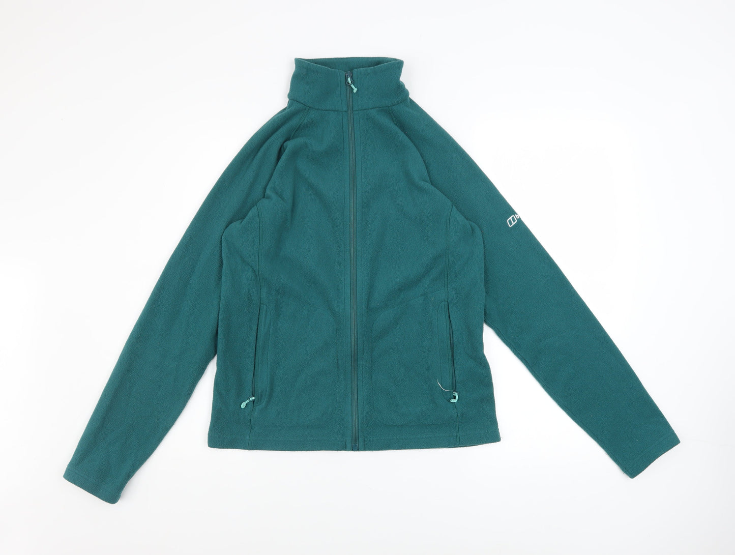 Berghaus Women's Green Fleece Full Zip Basic Jacket UK 12