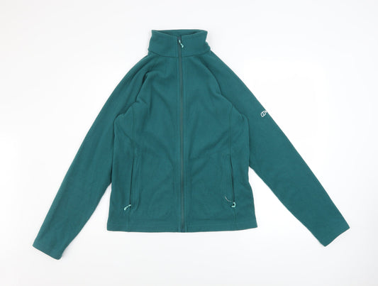 Berghaus Women's Green Fleece Full Zip Basic Jacket UK 12