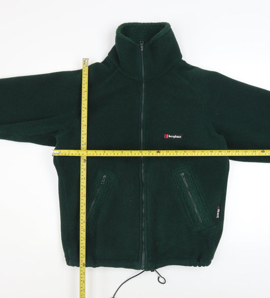 Berghaus Men's Green Fleece Full Zip Outdoor Jacket Size M