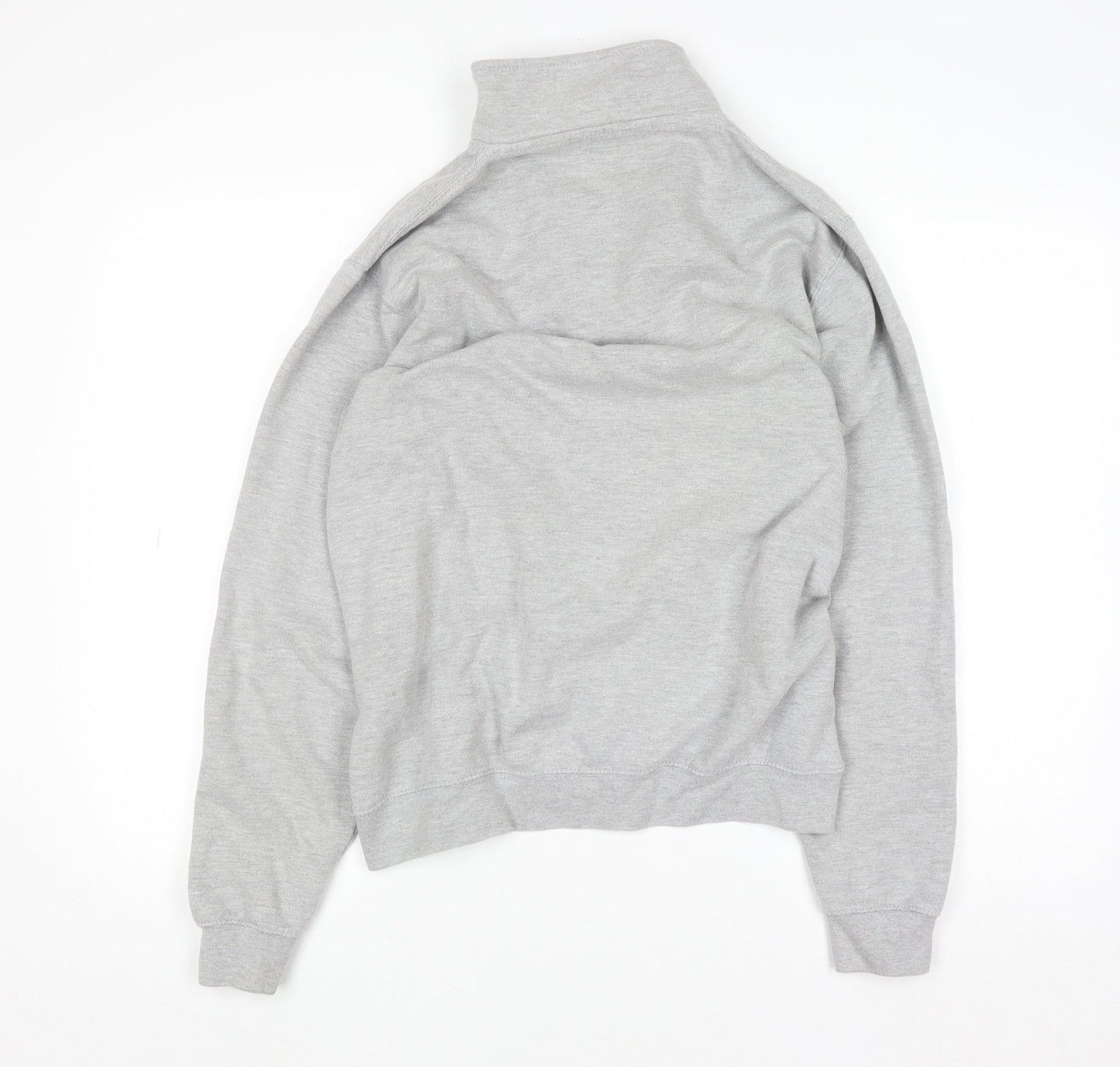 MKI Miyuki Zoku Men's Grey 1/4 Zip Sweatshirt Size M