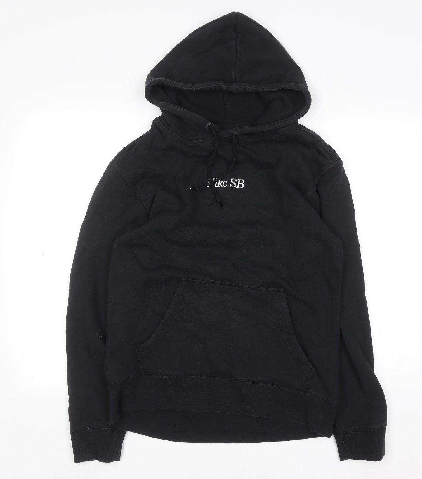 Nike SB Men's Black Pullover Hoodie Size S Embroidered Logo